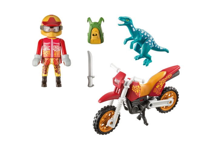 Moto da cross e Raptor