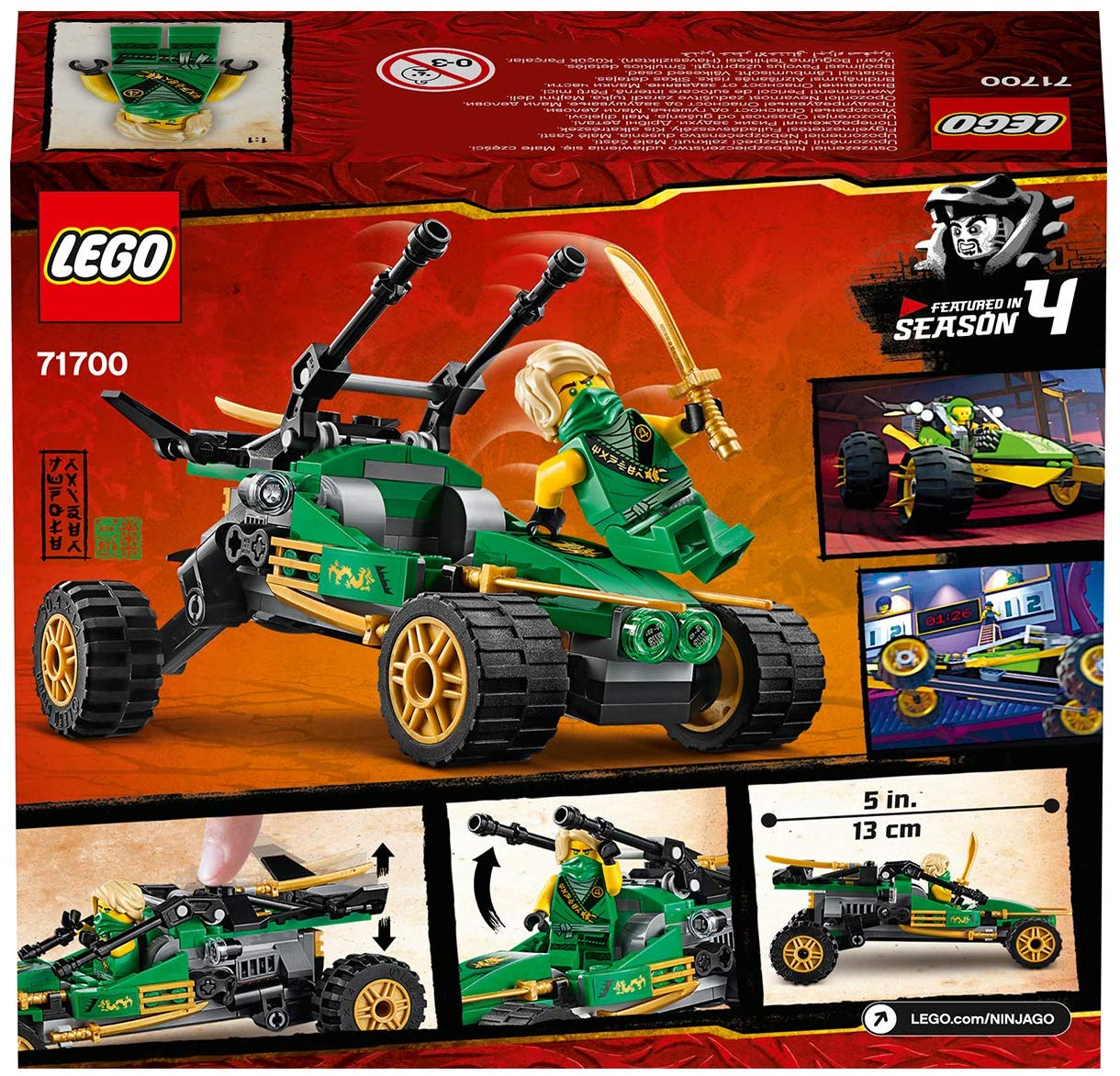 NINJAGO® Fuoristrada della giungla 