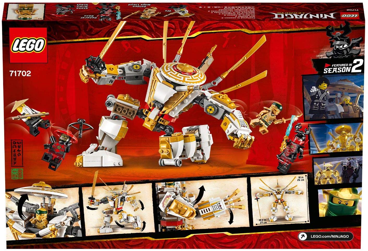 NINJAGO® Mech Dorato 