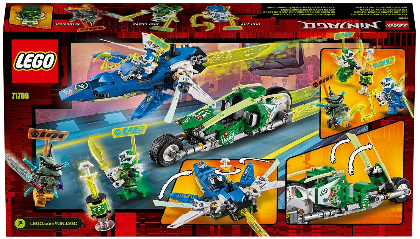 NINJAGO® I bolidi di velocità di Jay e Lloyd