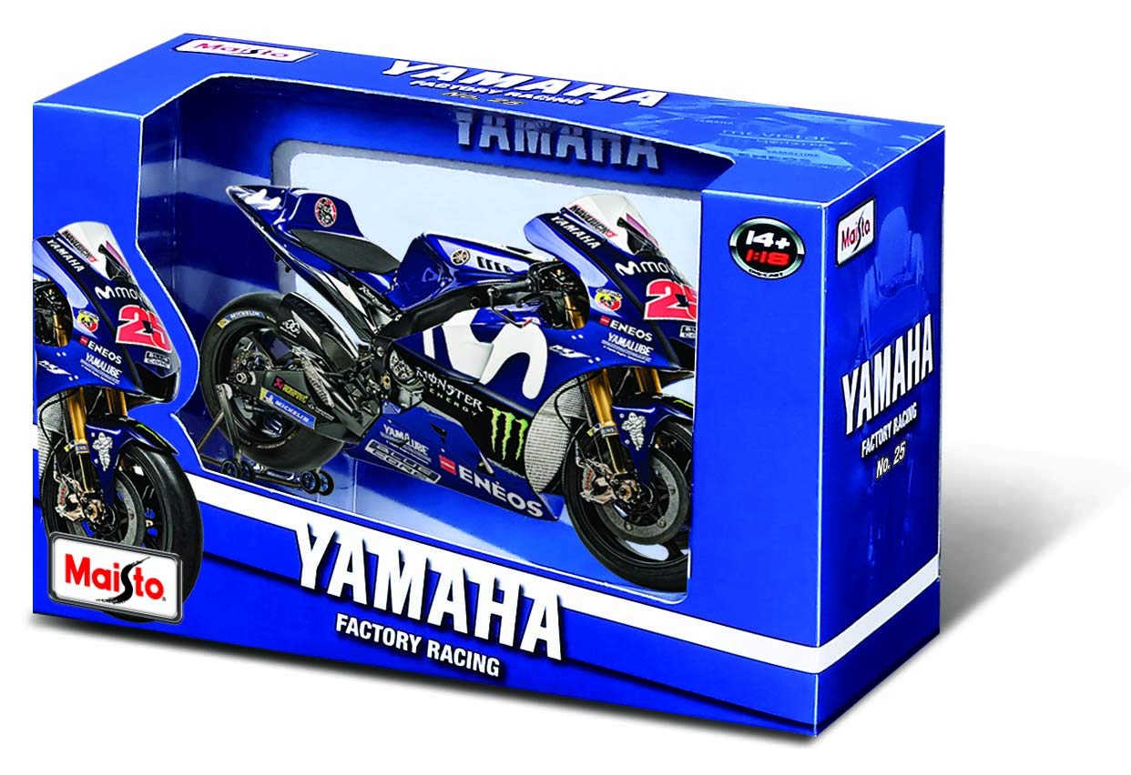 Yamaha M1 Valentino Rossi 2018 1/18
