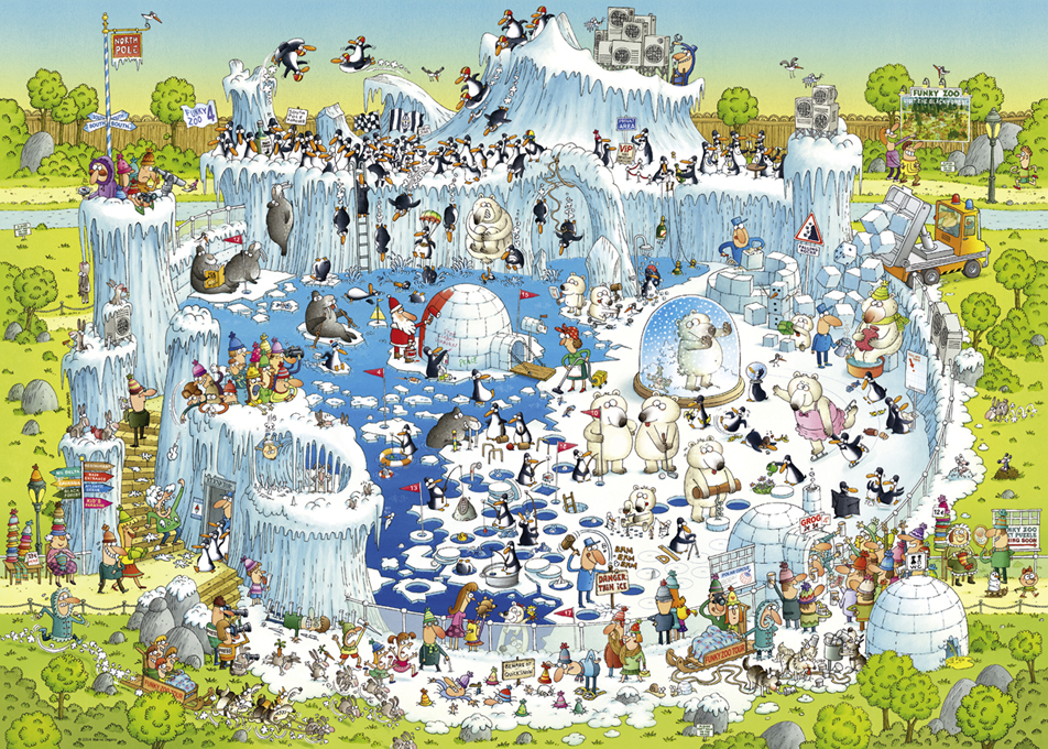 Polar Habitat Funky zoo Marino Degano