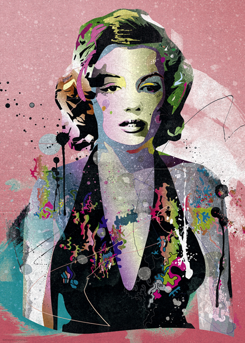 Marylin Monroe by Johnny Cheuk puzzle 1000