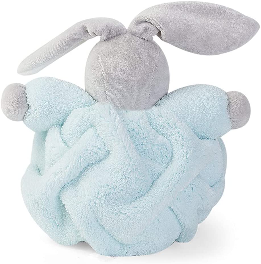 Plume -coniglietto in peluche azzurro cm 25