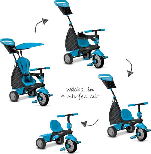 triciclo smartrike glow blu