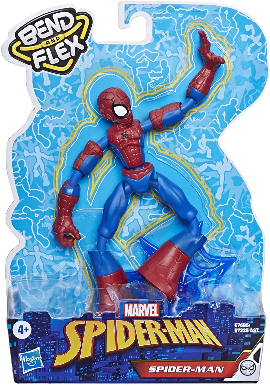 Spiderman Bendy figures