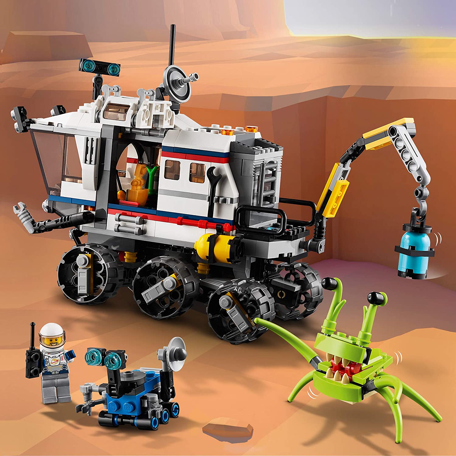 Creator 3-in-1 Il Rover di esplorazione Spaziale