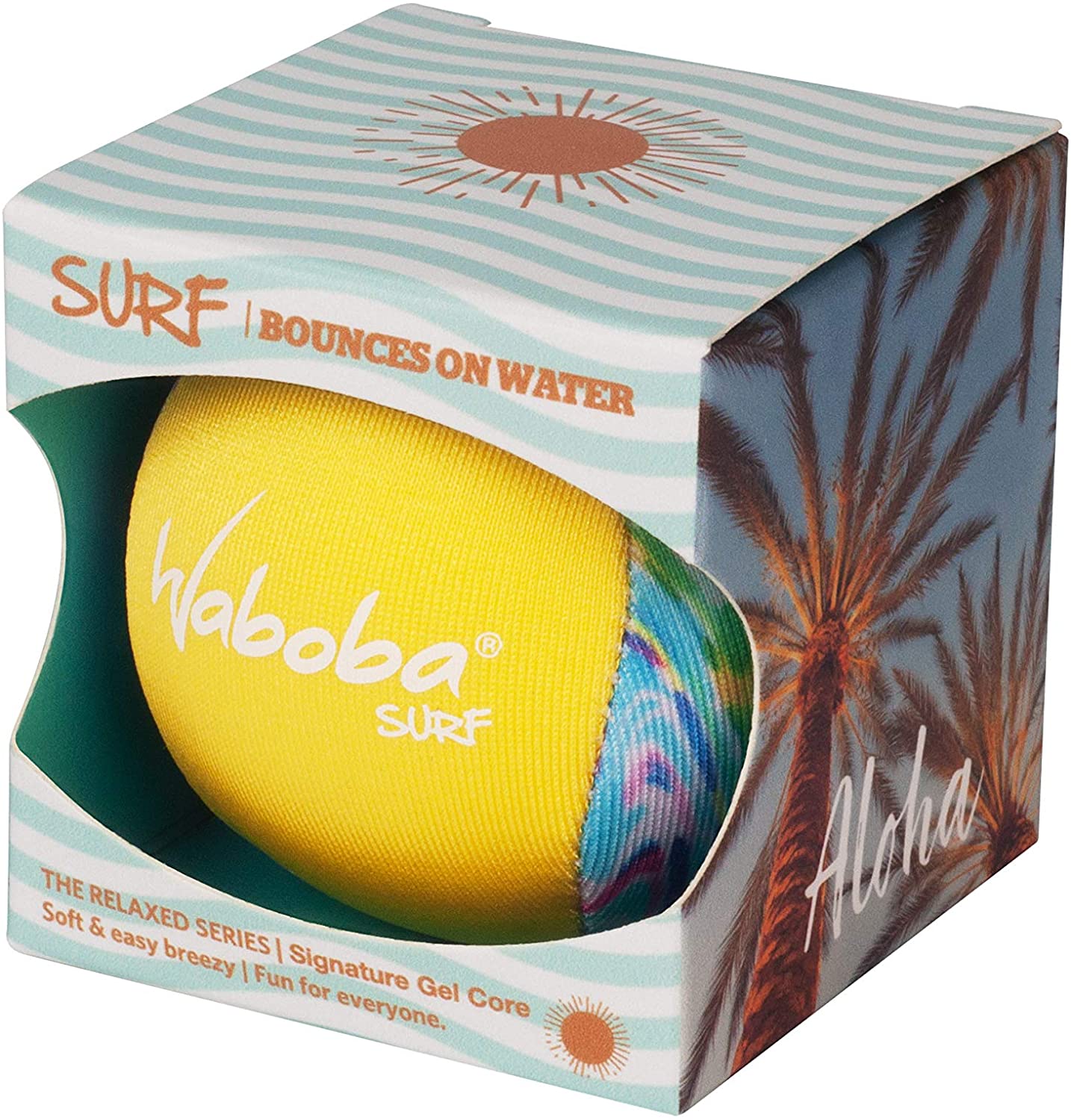 Webber Surf ball bounces on water