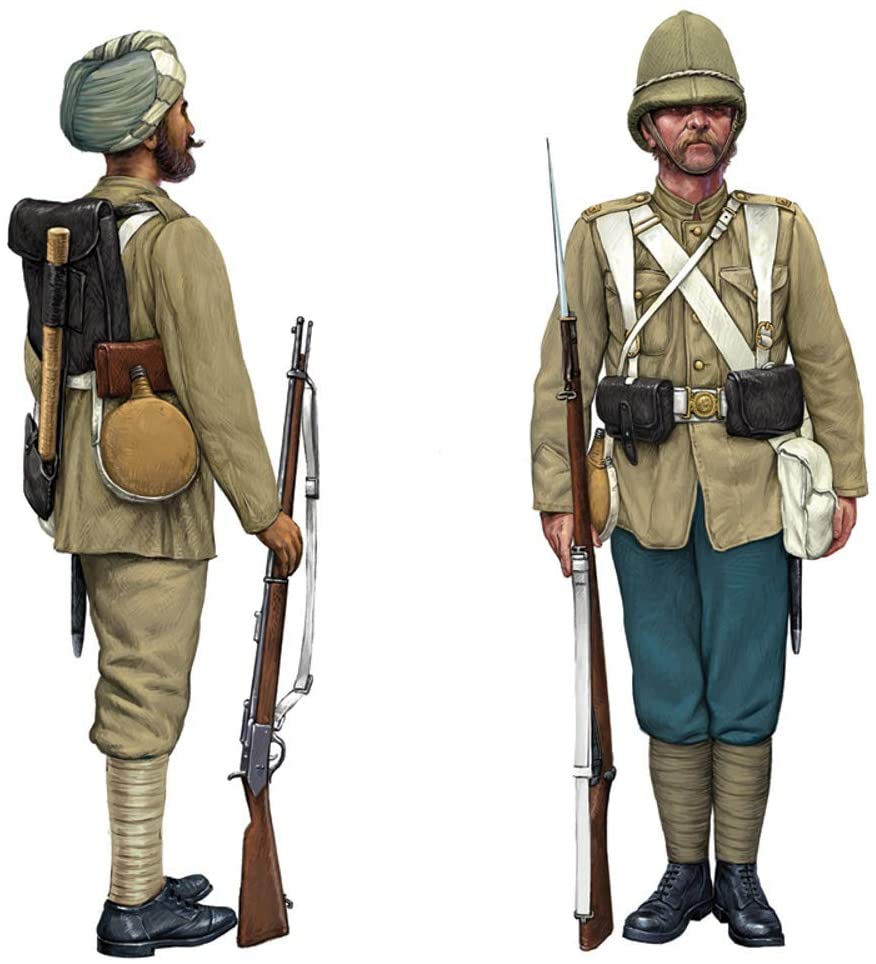 British Infantry and Sepoys 1/72