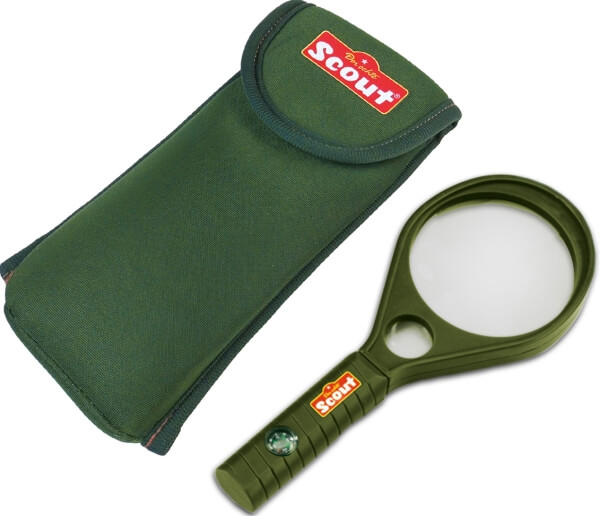 Scout lente d'ingrandimento con custodia