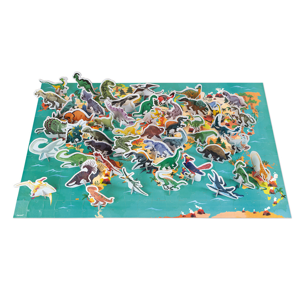 puzzle dinosauri 200pz