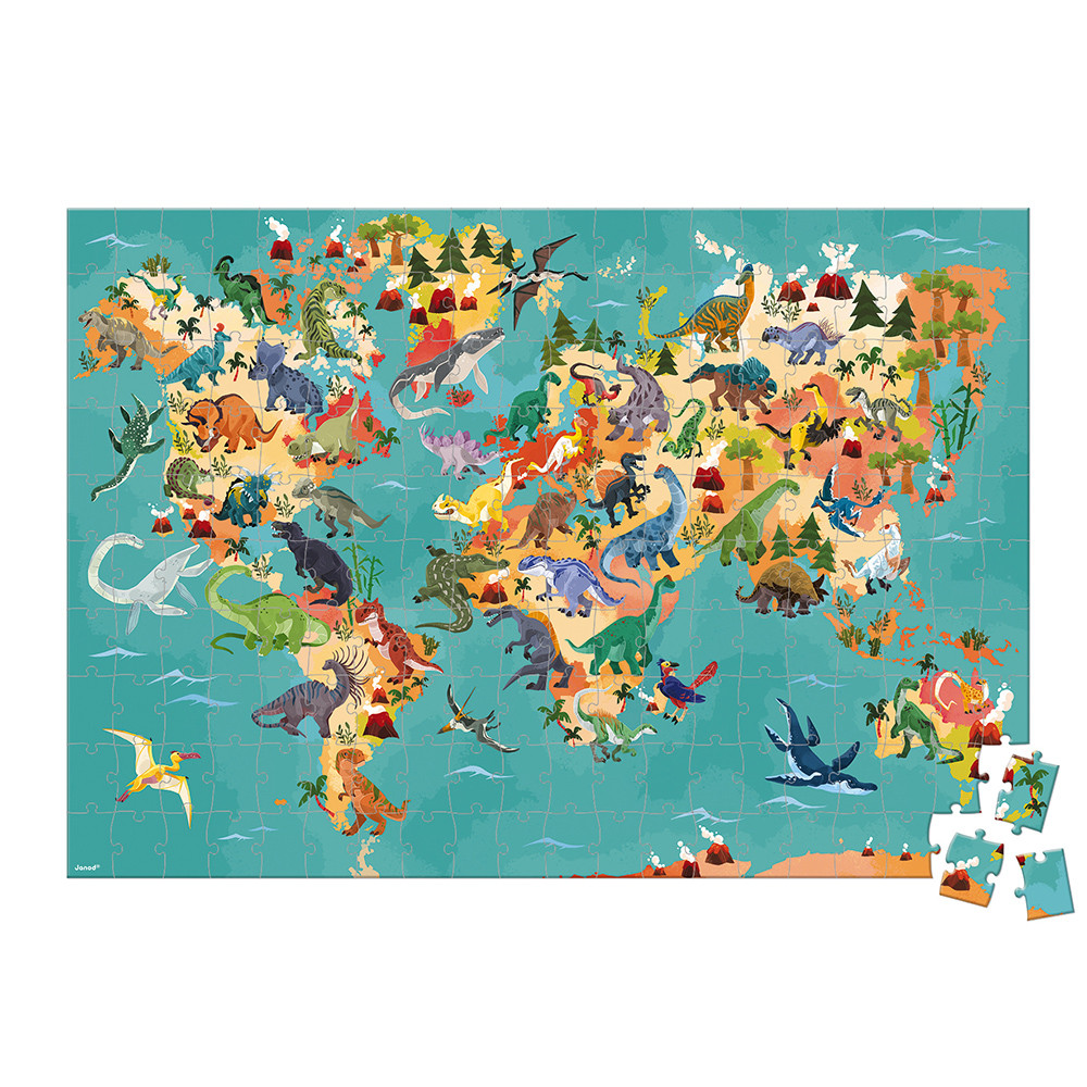puzzle dinosauri 200pz