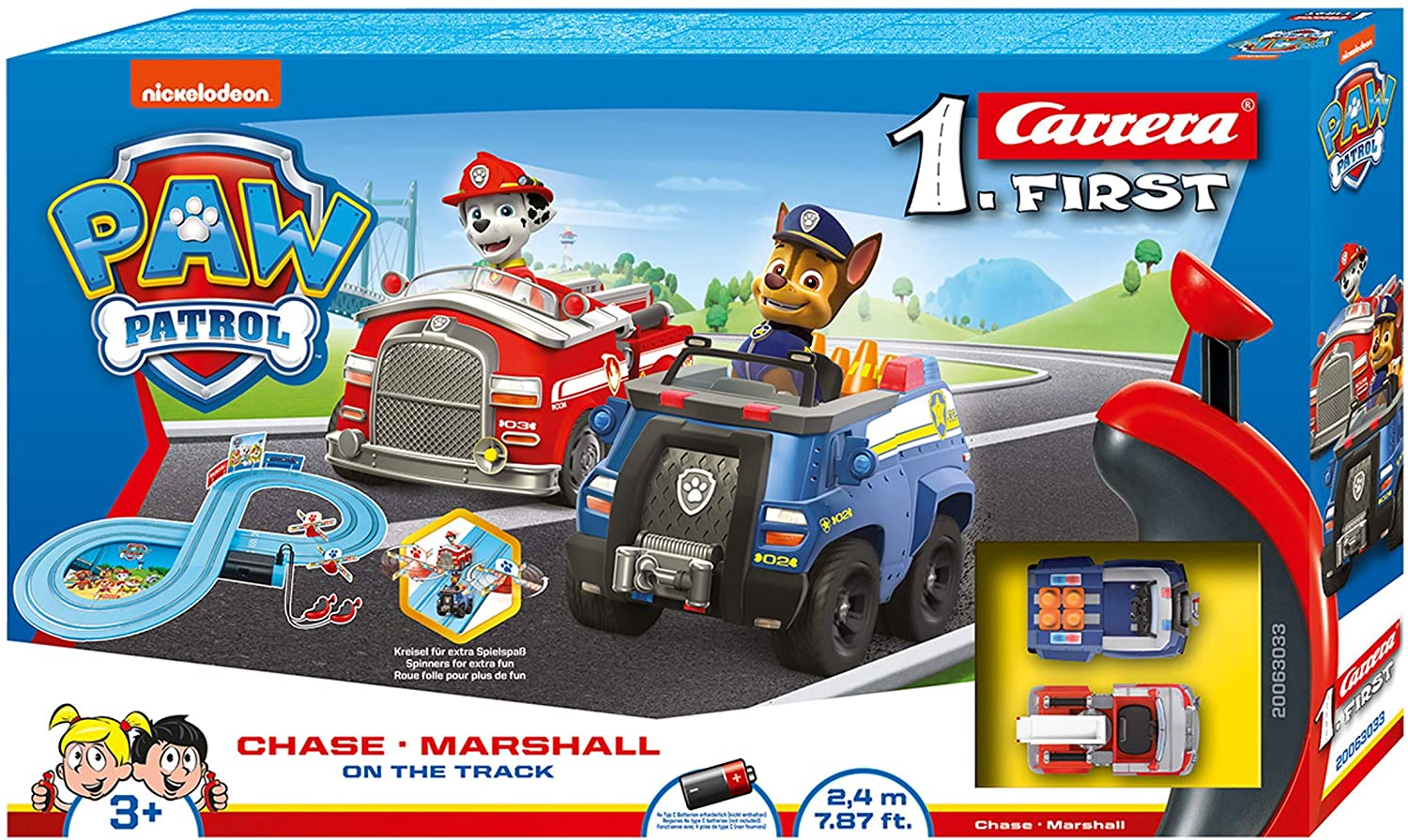 pista Carrera first Paw Patrol