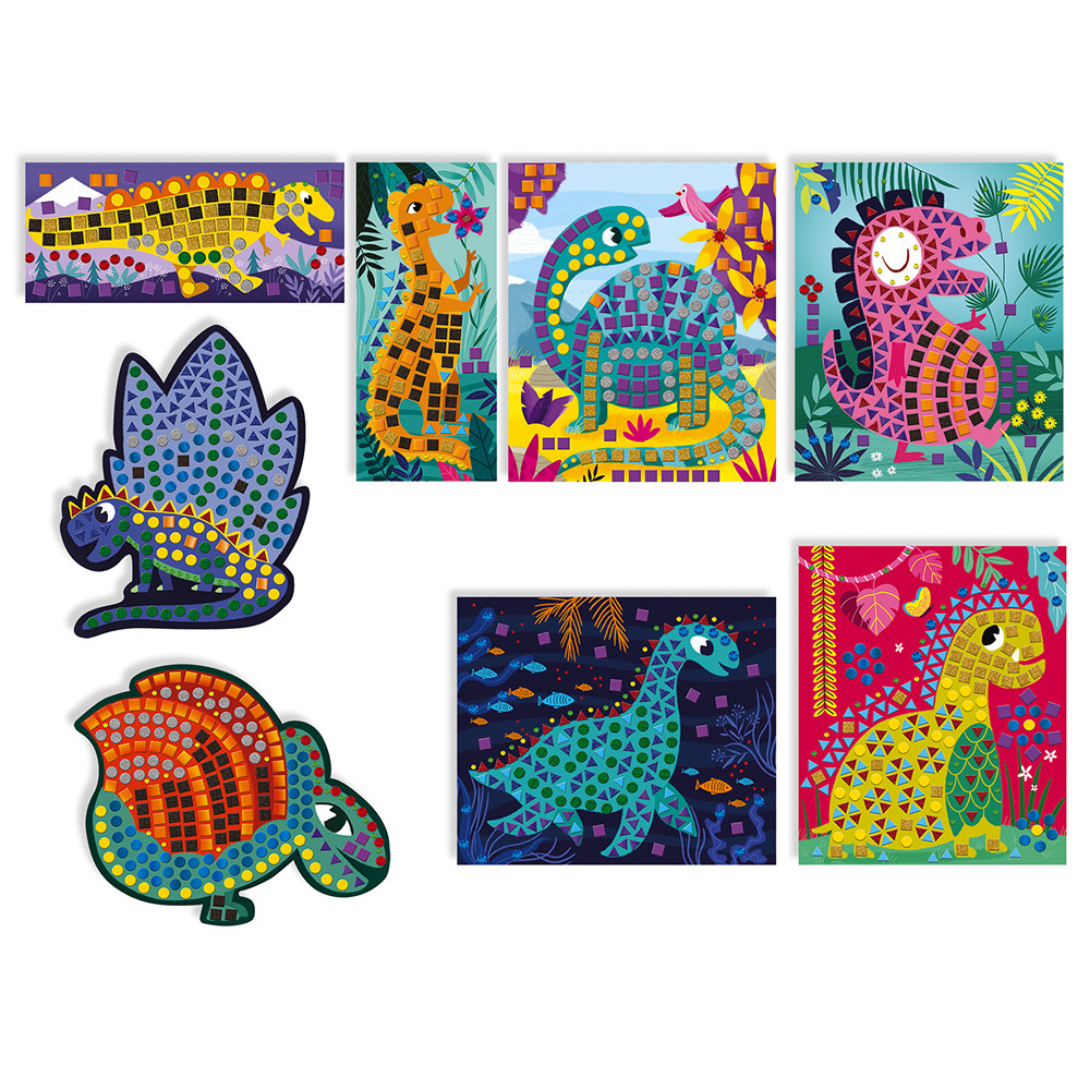 mosaici dinosauri