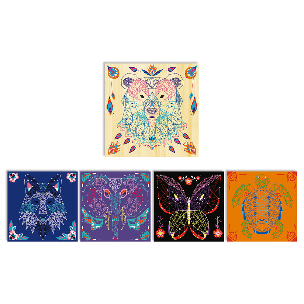 string art quadri di animali