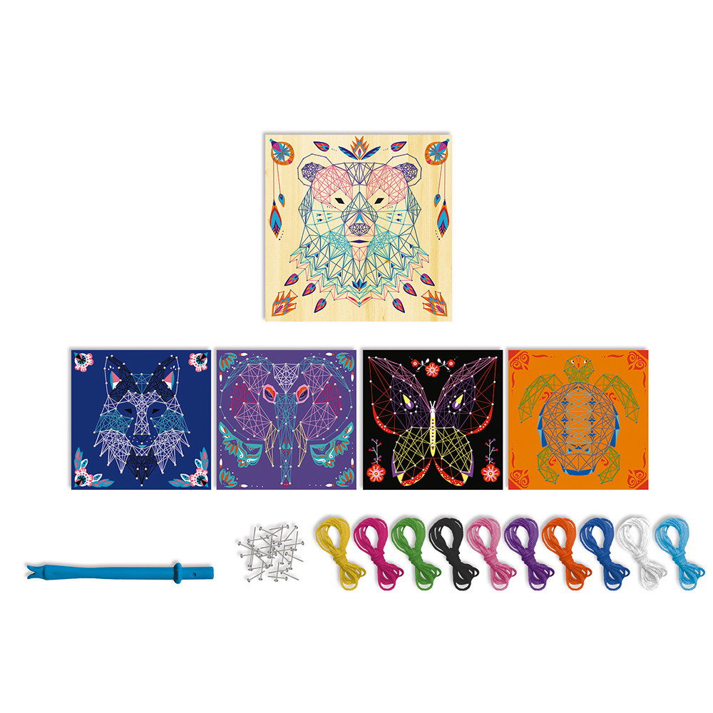 string art quadri di animali
