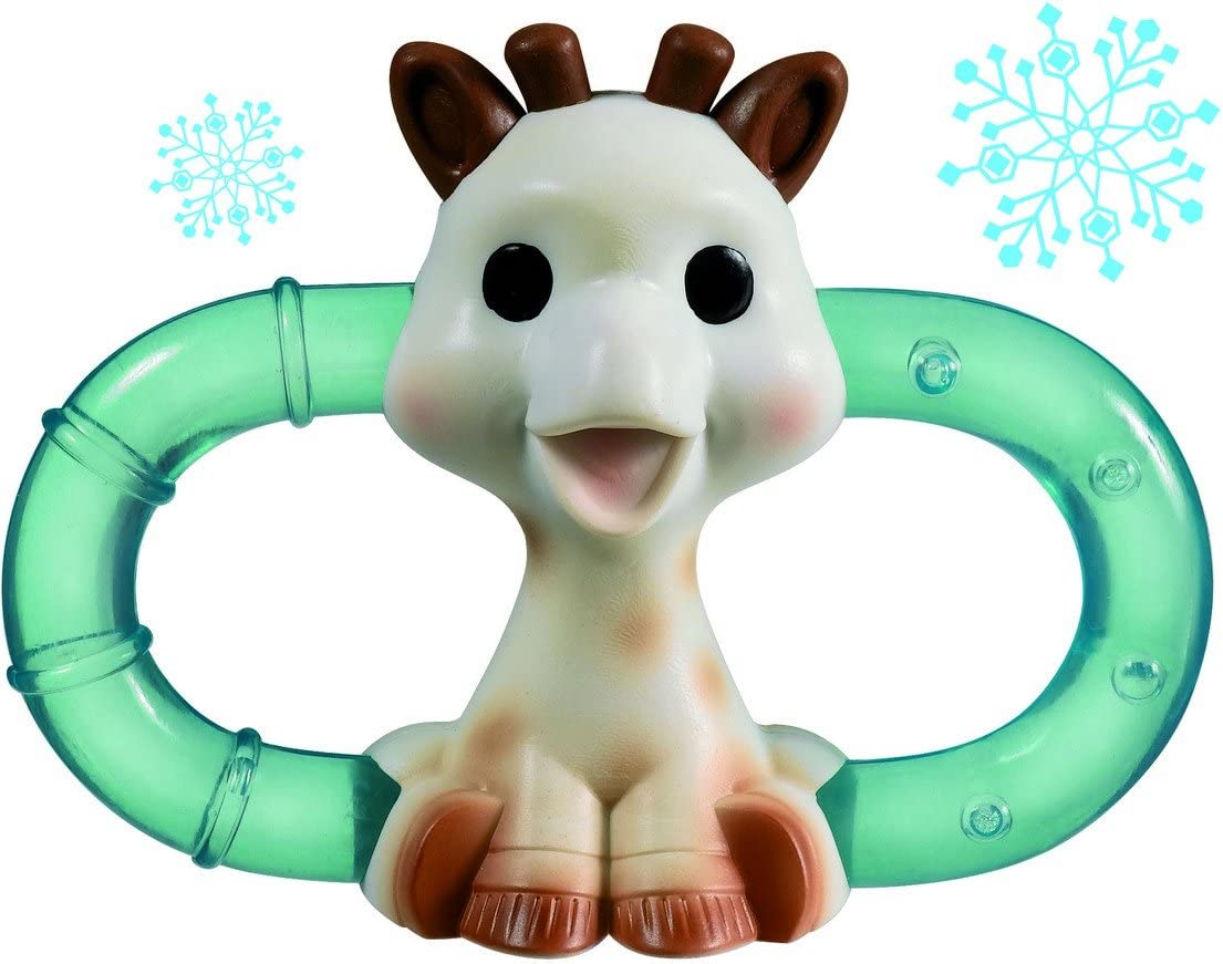 doppio anello dentizione Sophie la Giraffe refrigerante