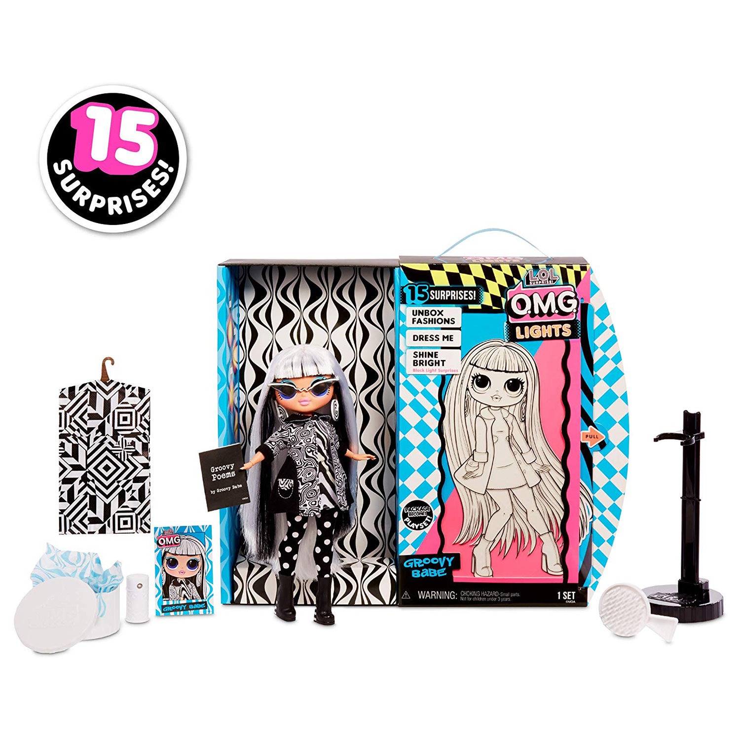 Groovy Babe L.O.L. Surprise OMG Lights Series