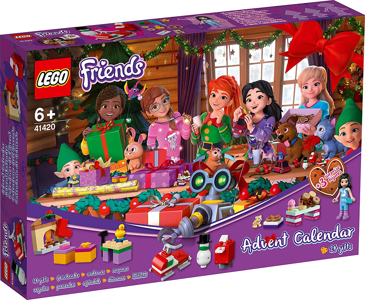 Lego Friends calendario dell'avvento 2020