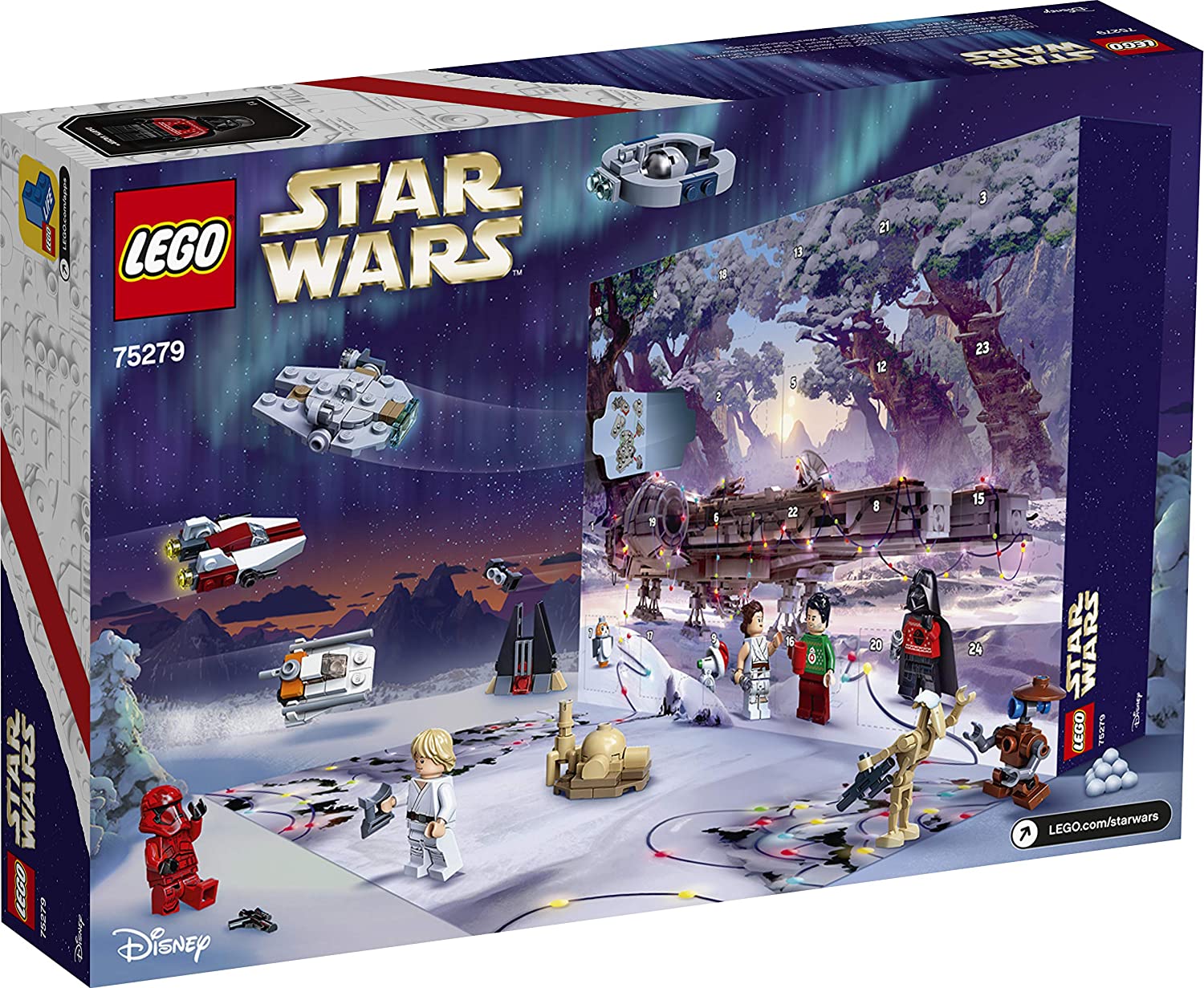 Lego Star Wars calendario dell'avvento 2020