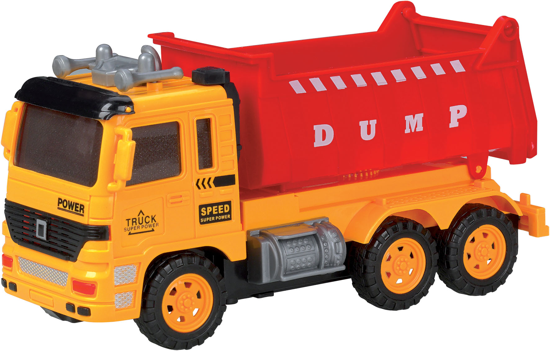 Escavatore con camion a frizione