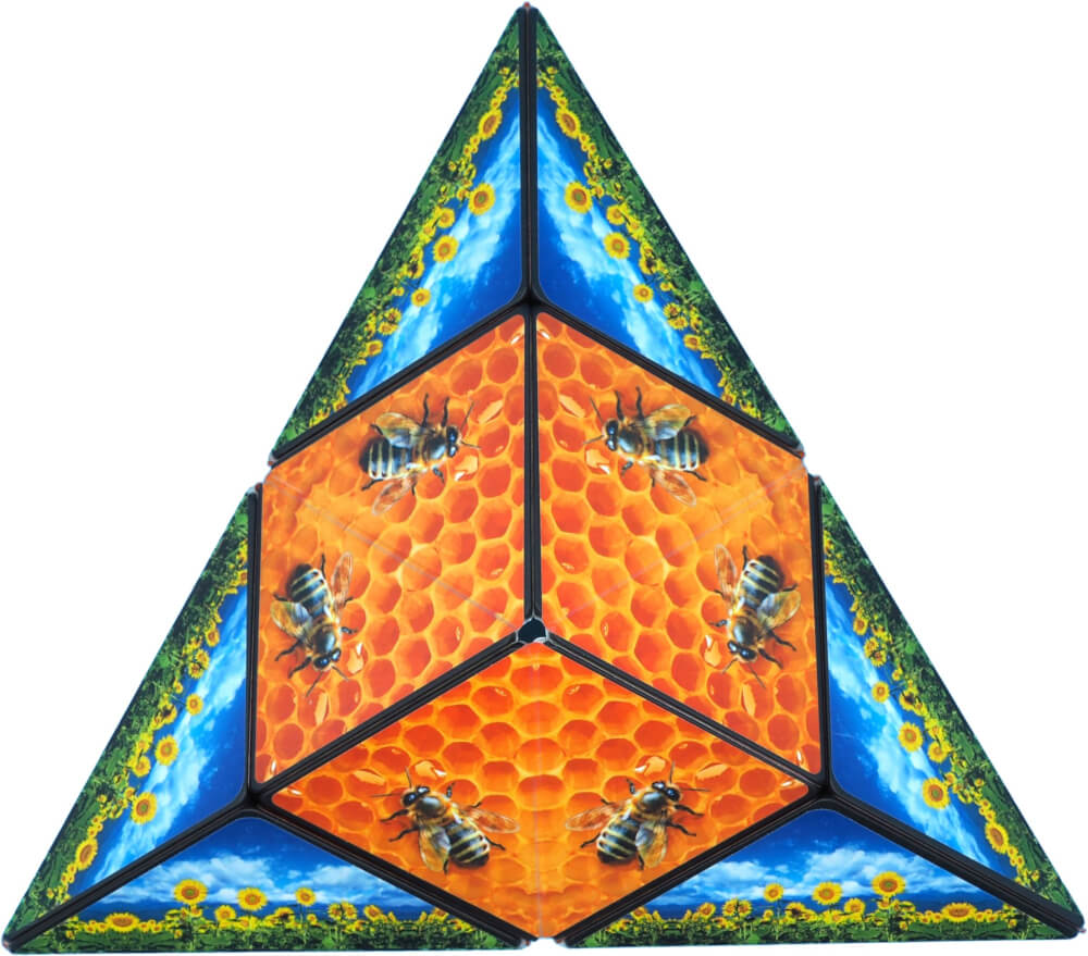 GeoBender Cube Bees
