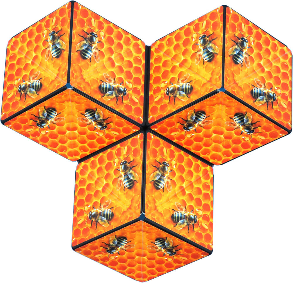 GeoBender Cube Bees
