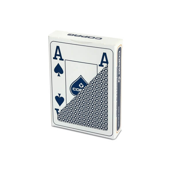 carte poker Copag Plastik blu