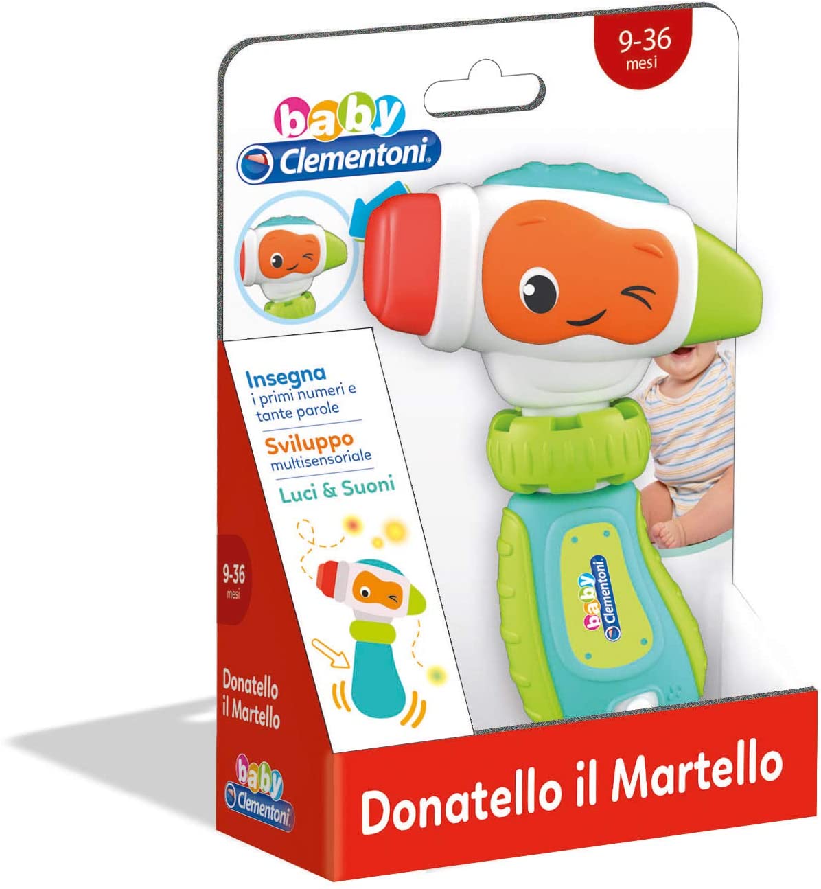 donatello il martello interattivo primi mesi