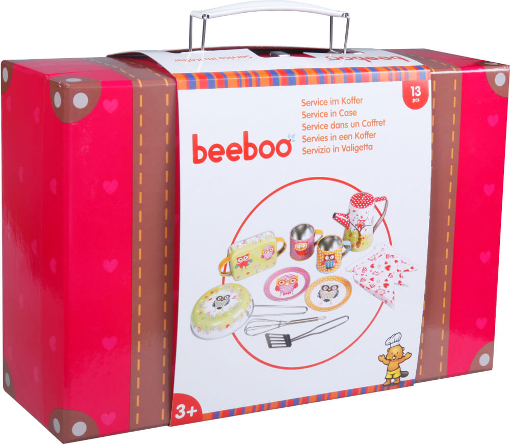 Servizio da cucina Beeboo in valigetta, 13 pz