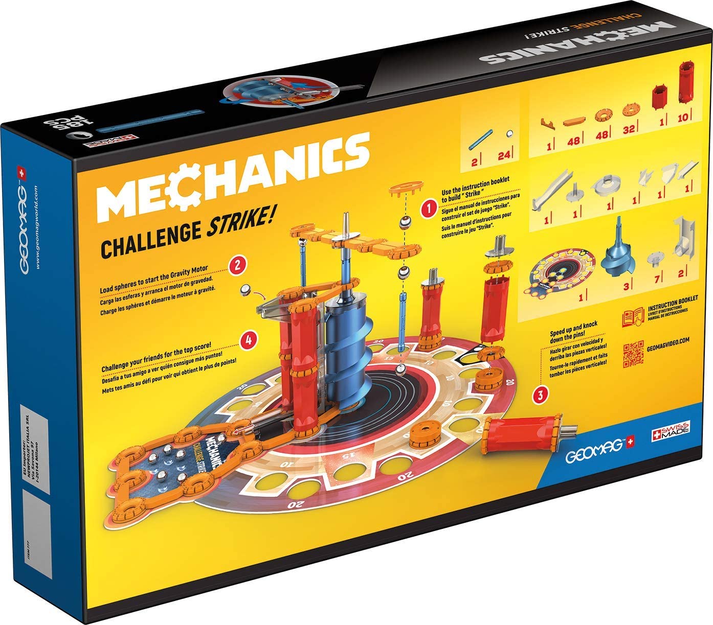 Gravity Mechanics Challenge Strike 185pz geomag