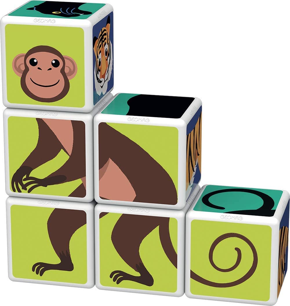 Magicube Jungle animals - 6 cubi