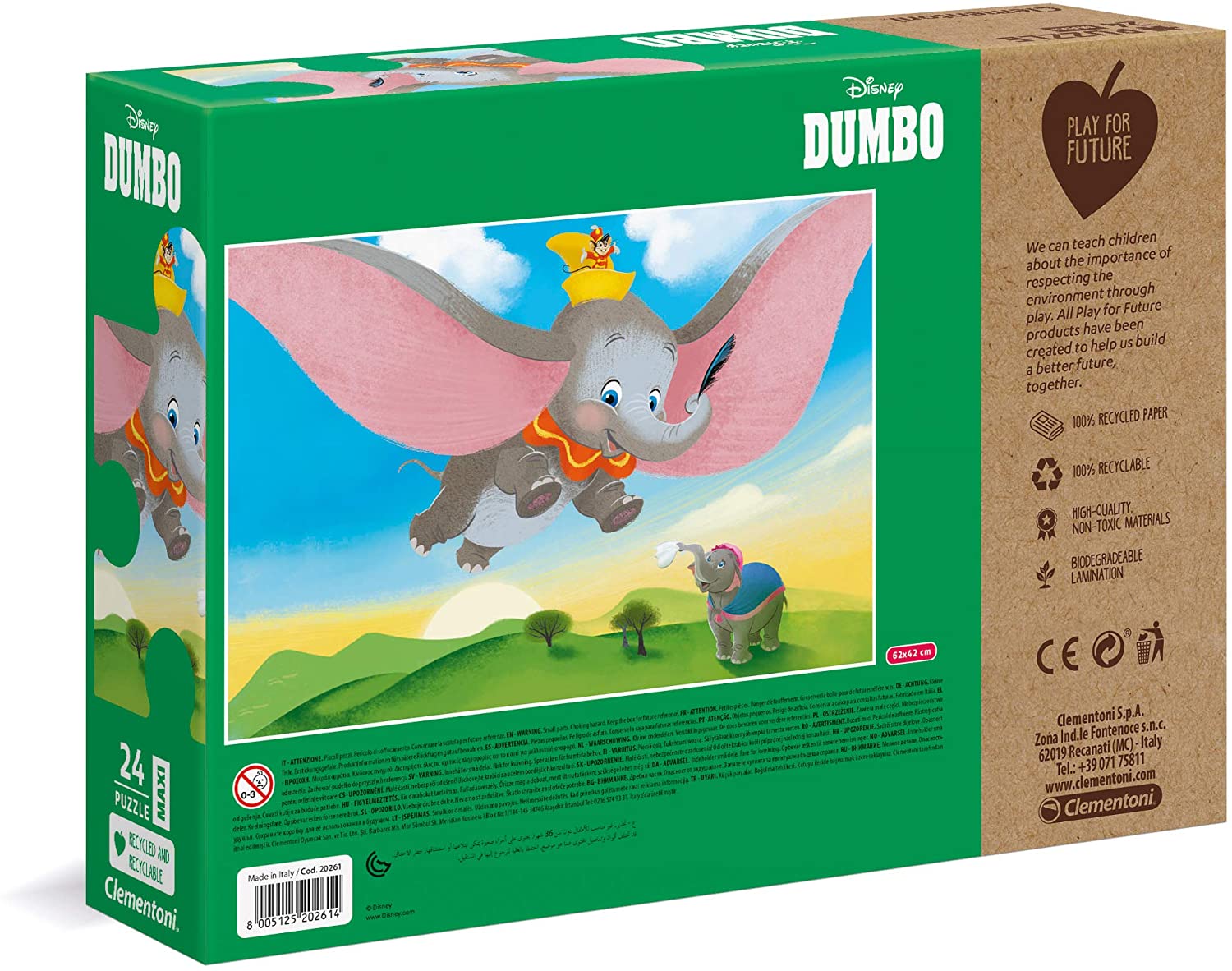 Dumbo 24 pezzi maxi