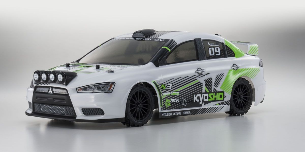 FAZER VE-X Lancer Evolution X KX3 1/10 EP(BL) 4WD Readyset