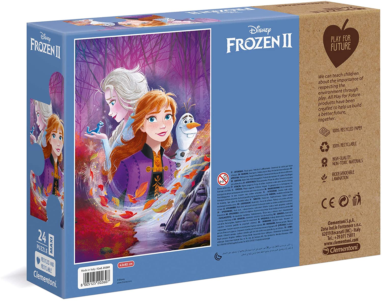 frozen 2 puzzle 24 pz maxi