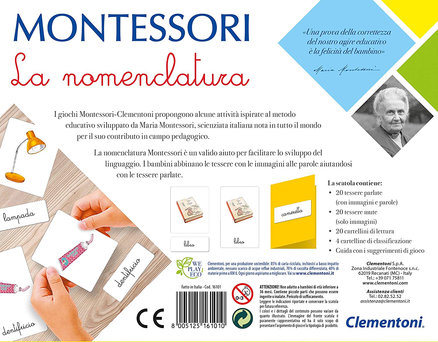 la nomenclatura - montessori