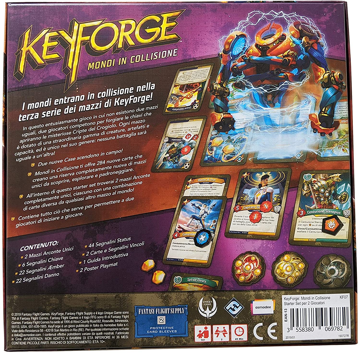 Key forge mondi in collisione starter set 2 giocatori