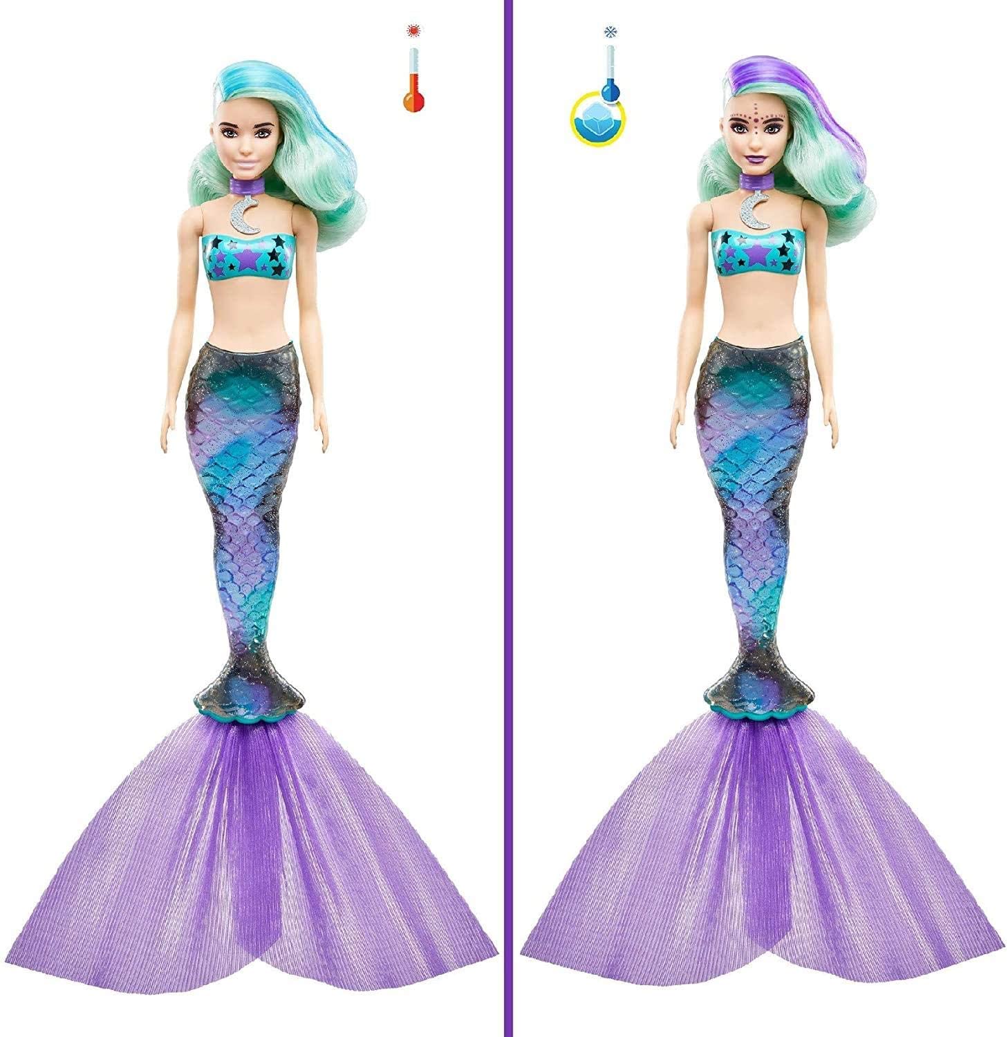 Barbie sirena color reveal