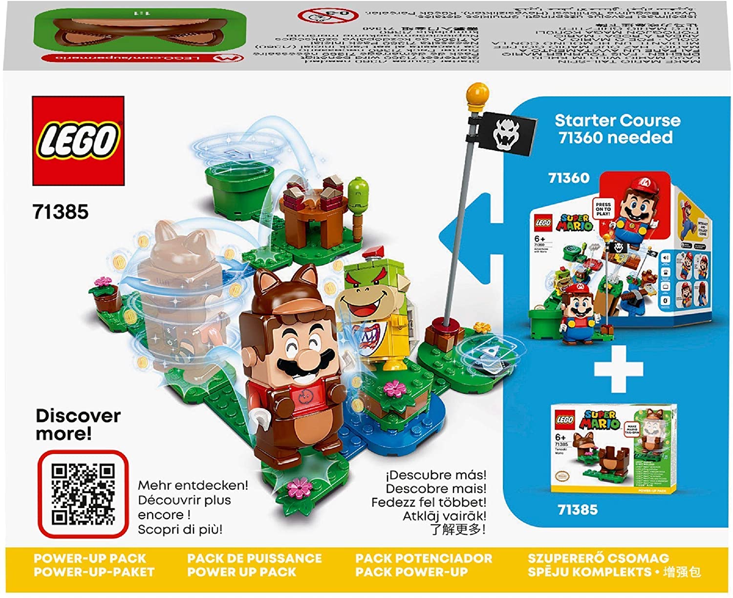 LEGO® Super Mario™ Mario tanuki - Power Up Pack