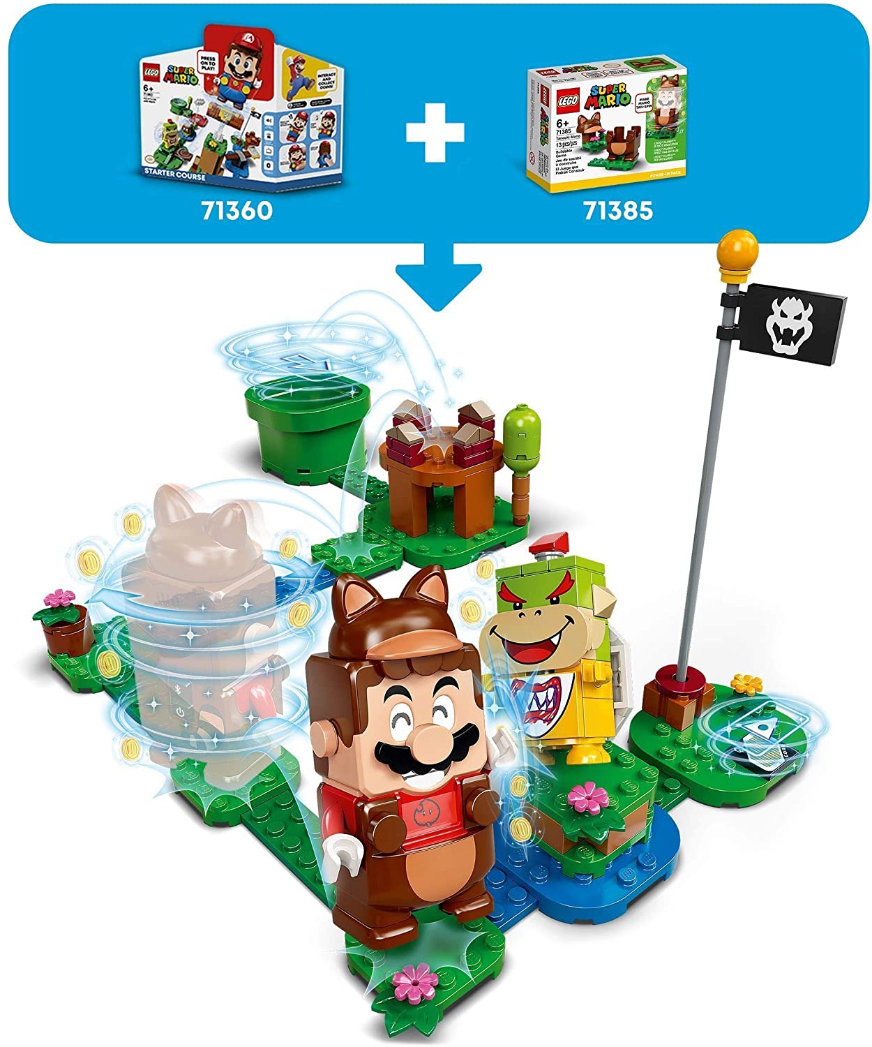 LEGO® Super Mario™ Mario tanuki - Power Up Pack