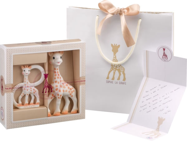 set regalo Giraffa Sophie e massaggiagengive