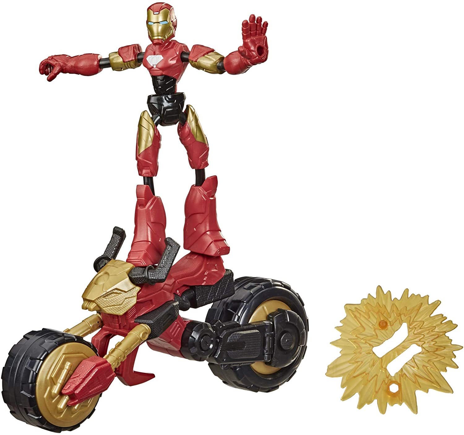 Iron-Man bend and flex con moto