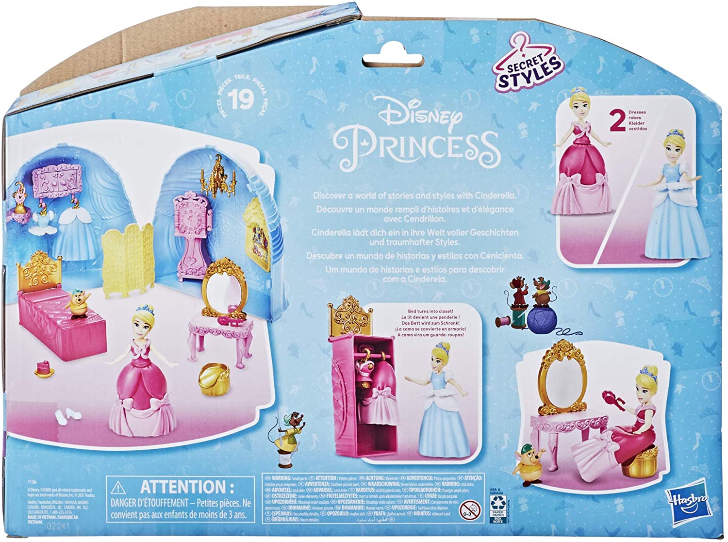 Cenerentola playset secret styles