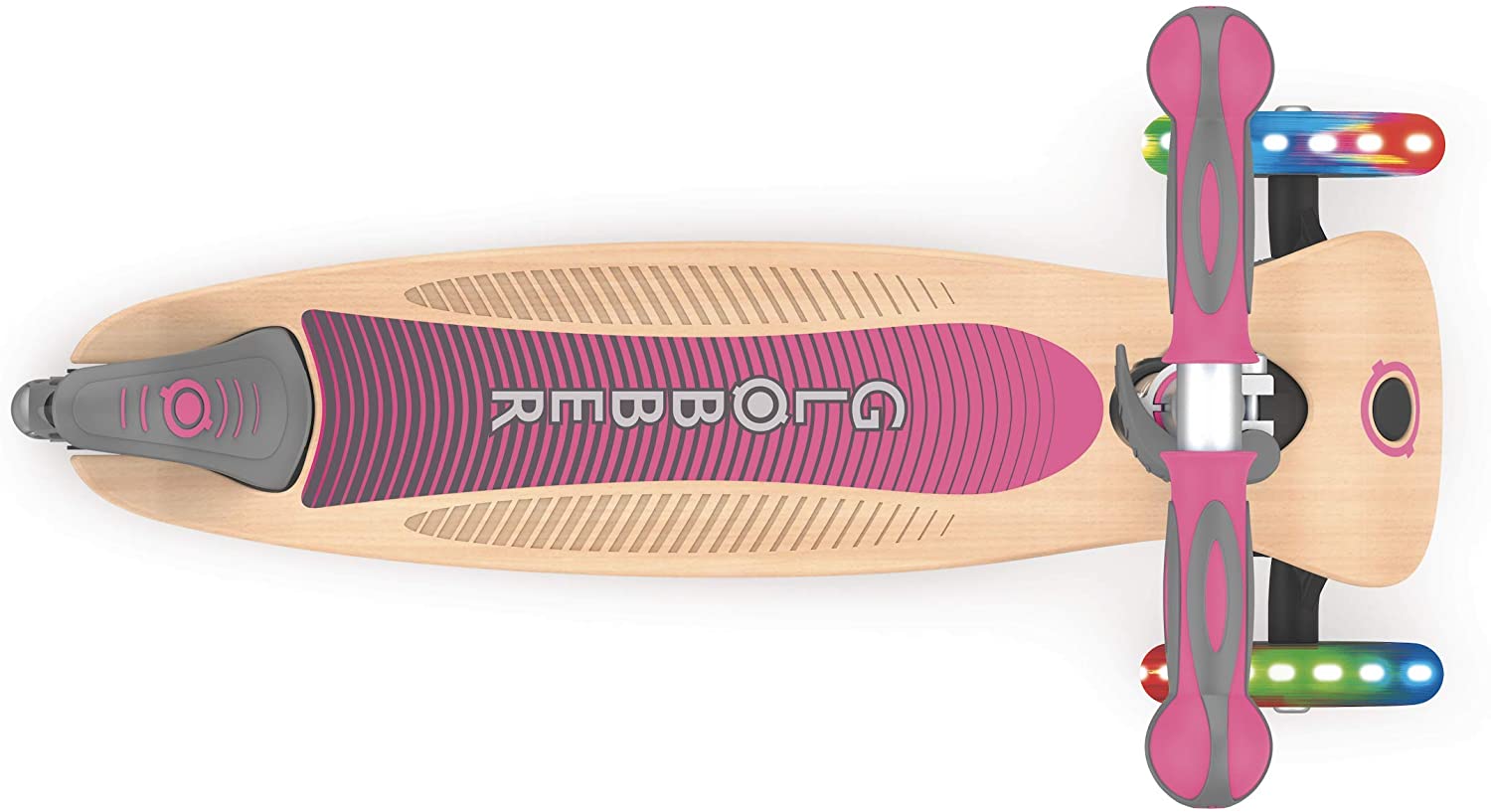 monopattino Primo foldable wood rosa