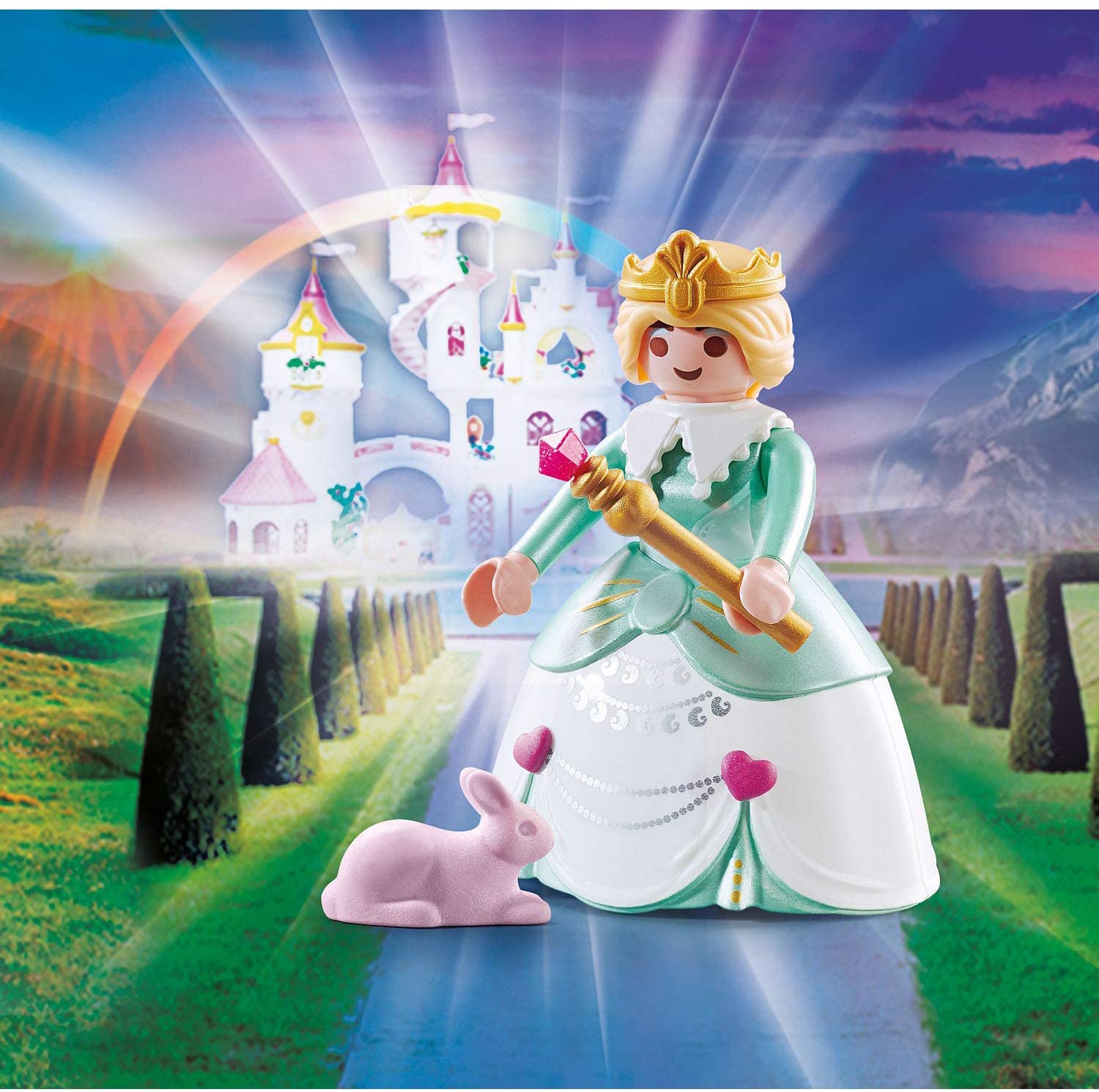 principessa con coniglietto
