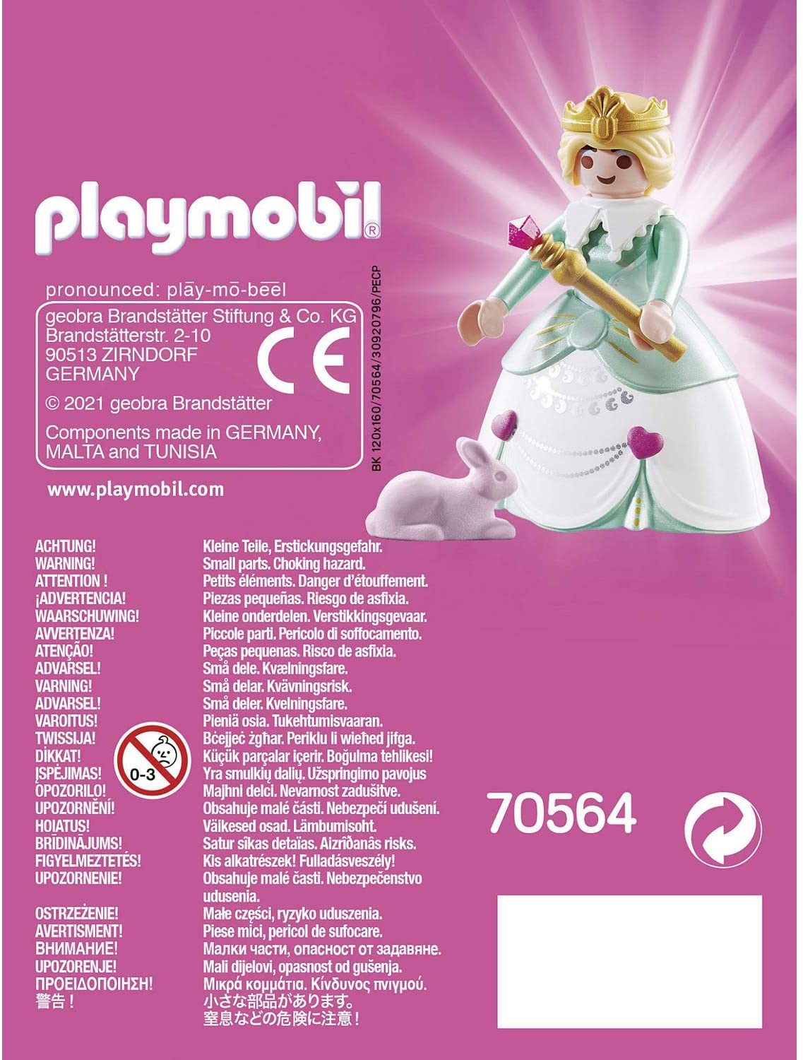 principessa con coniglietto
