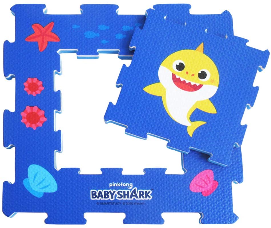 tappeto puzzle 12 pz baby shark