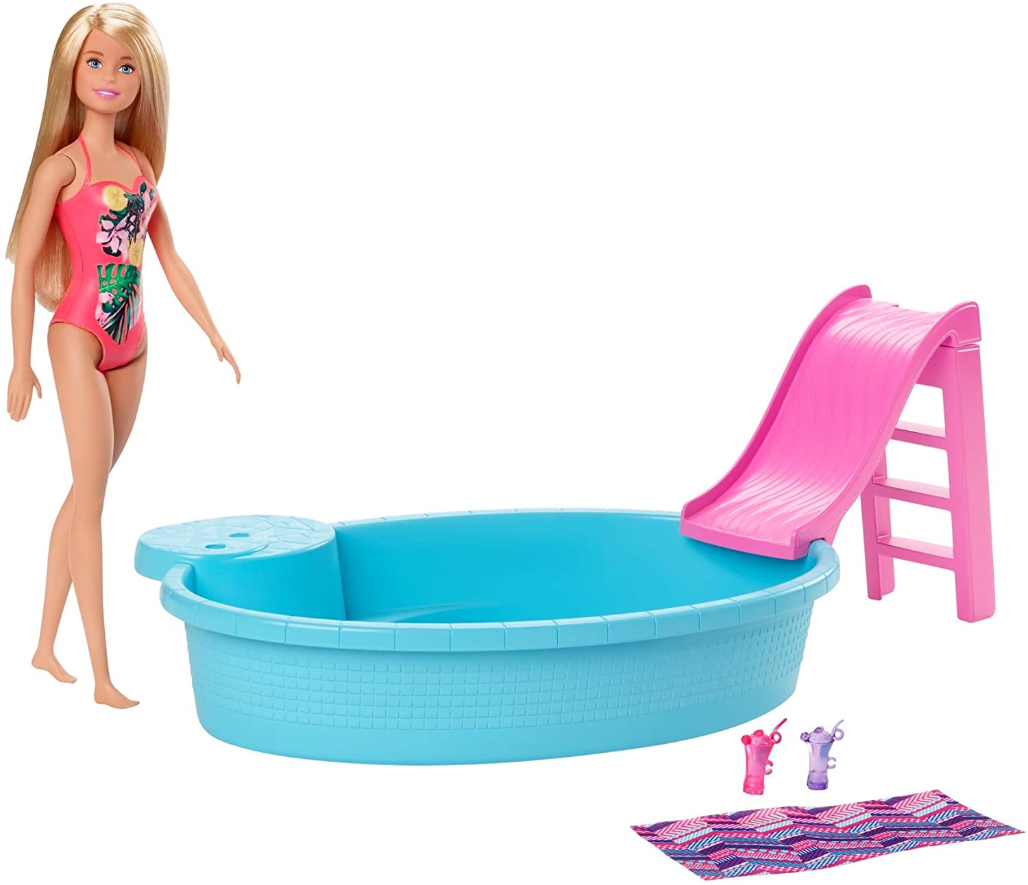 Barbie con piscina