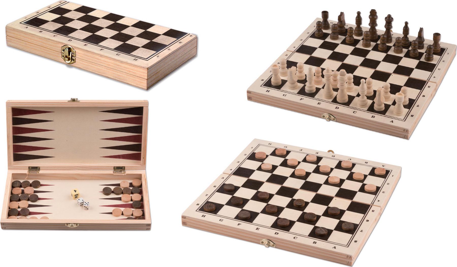 Scacchi dama backgammon Deluxe