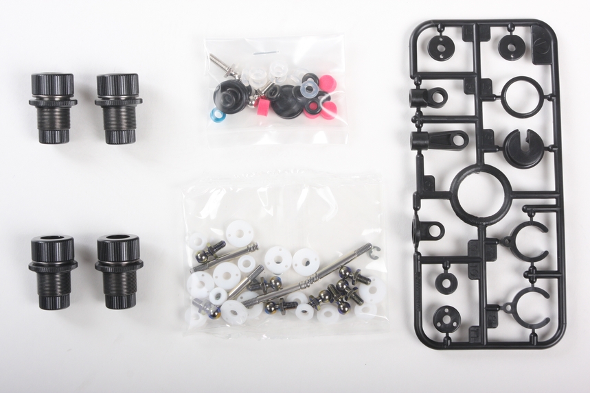 set ammortizzatori M-Chassis 4pz neri
